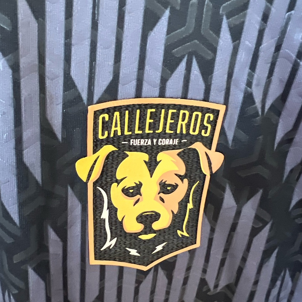 Jag Callejeros soccer futbol jersey in Black and Gray